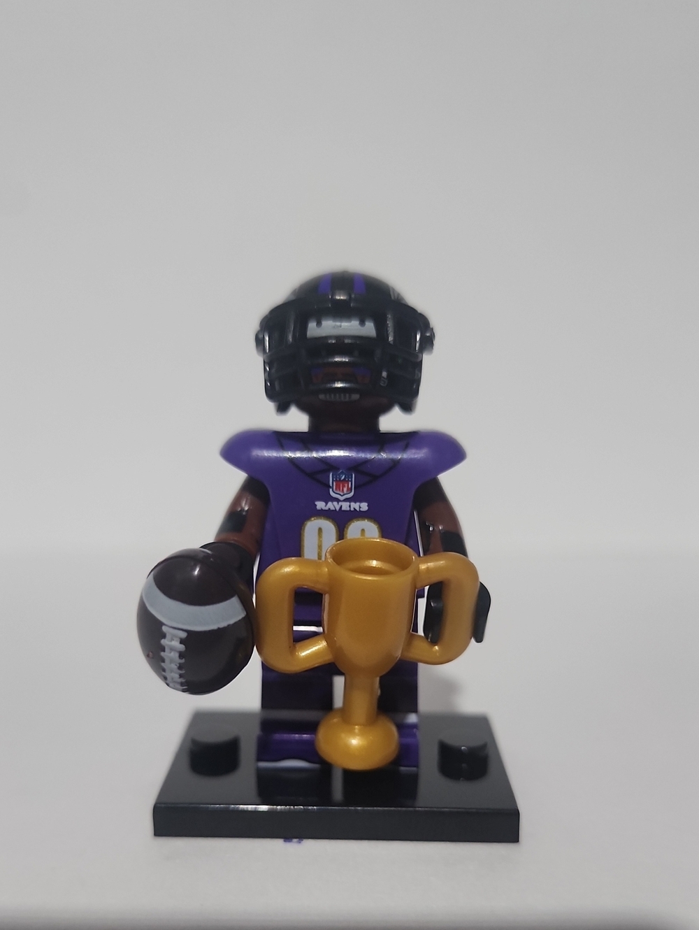 Baltimore Ravens Football Building Block Mini Figure m12